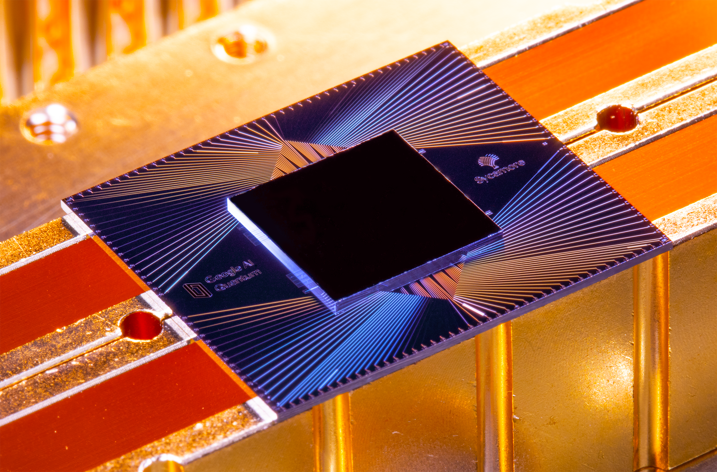 The Sycamore quantum processor. Credit: Erik Lucero/Google