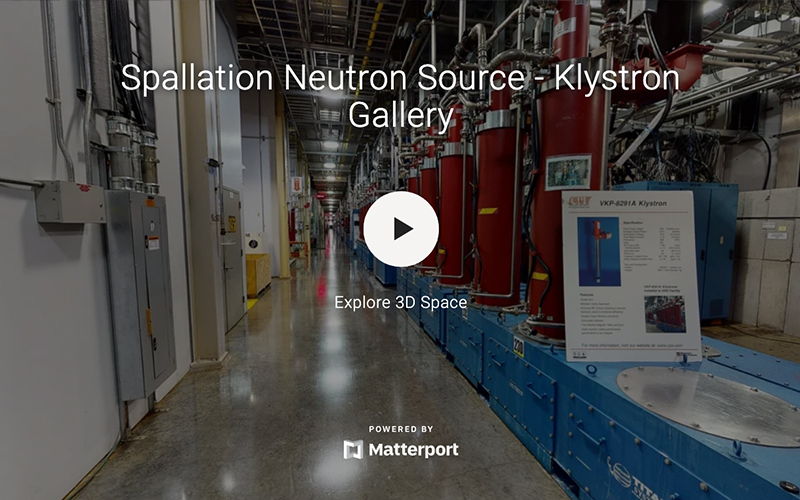 Spallation Neutron Source Klystron Gallery photo