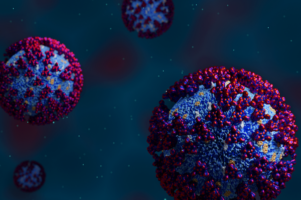 A team of researchers used mathematics to predict which areas of the SARS-CoV-2 spike protein are most likely to mutate. Credit: Jill Hemman/ORNL, U.S. Dept. of Energy