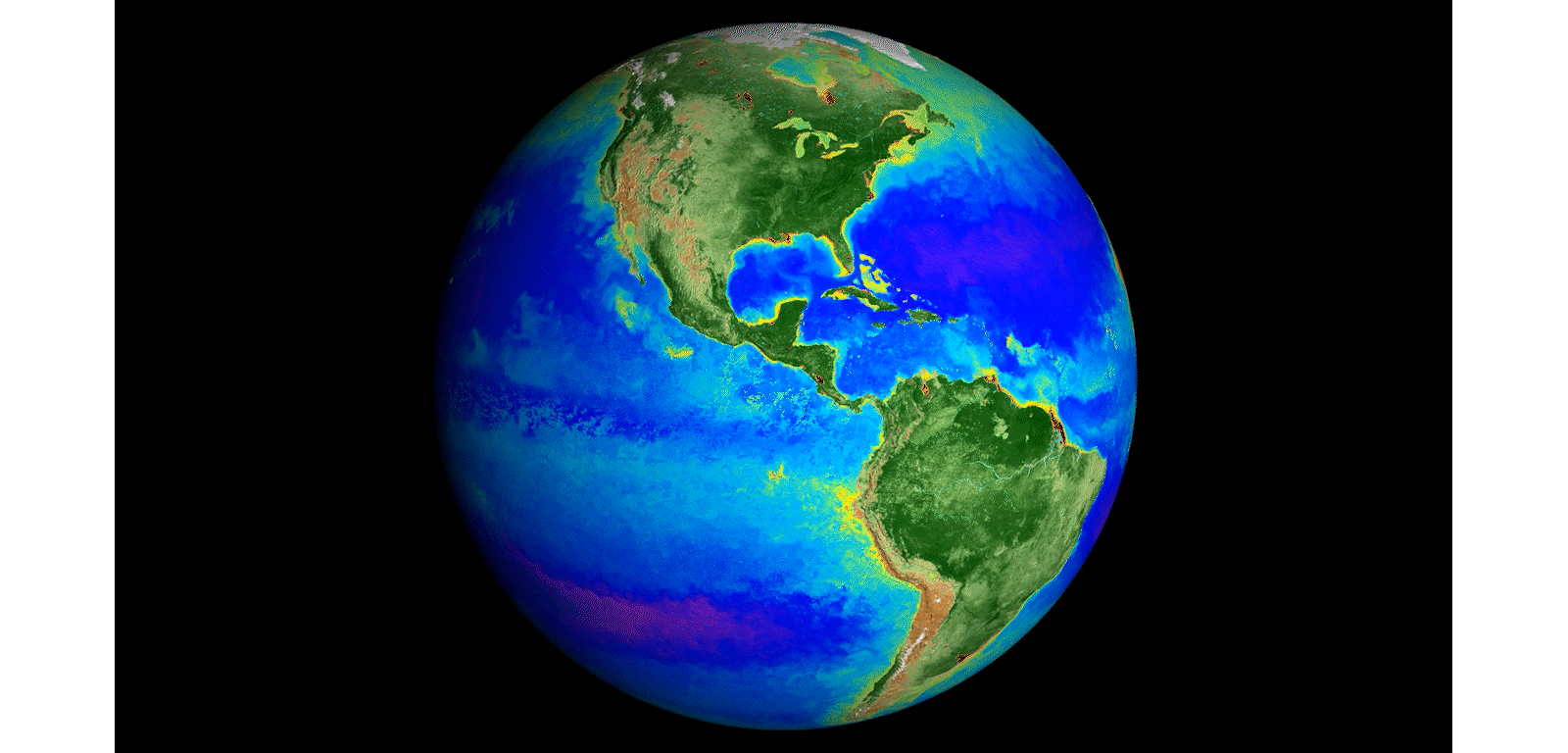spinning earth from NASA