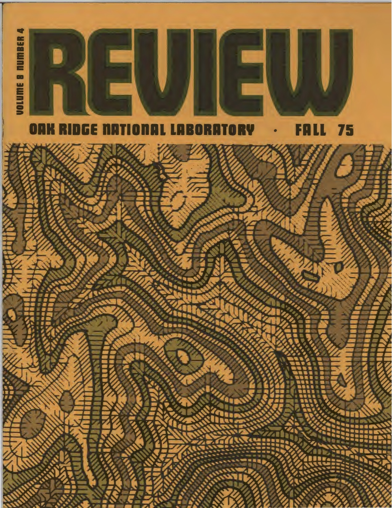 ORNL Review v8n4