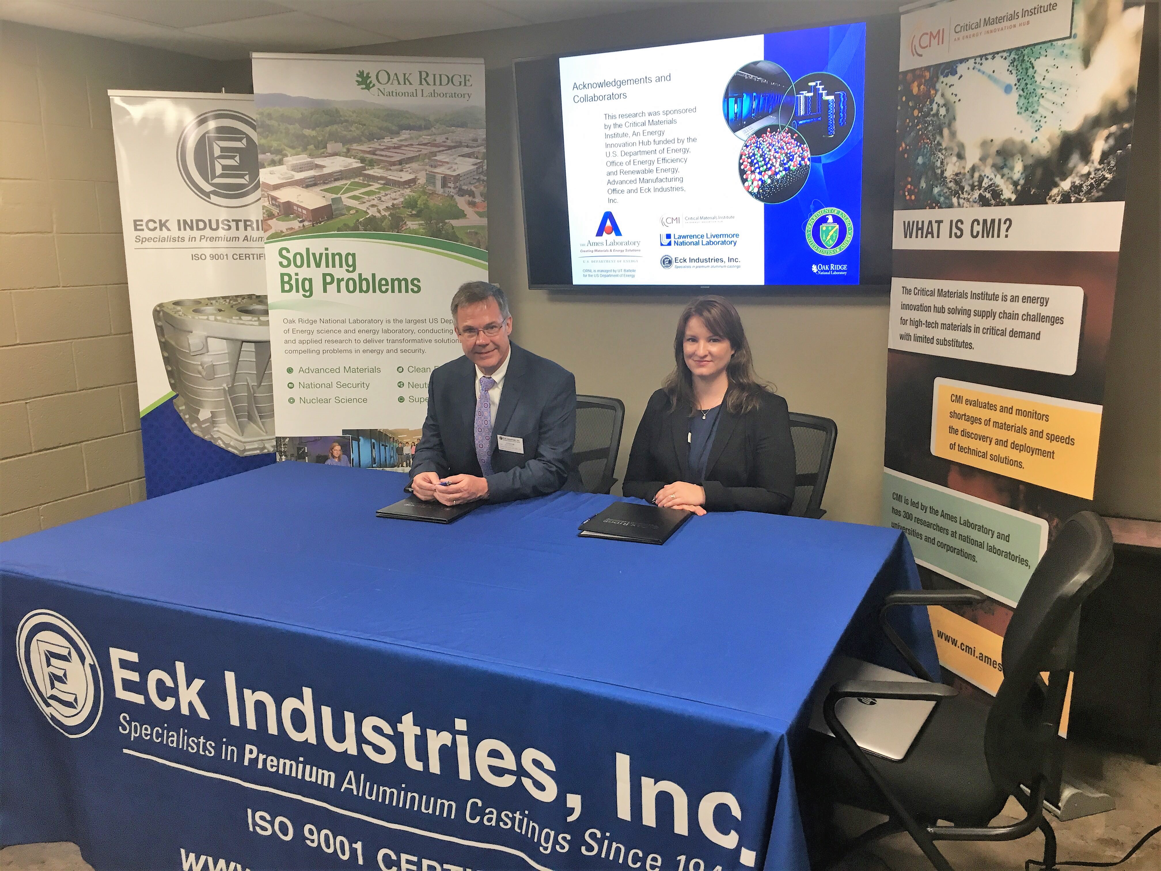 Eck Industries Exclusively Licenses Cerium Aluminum Alloy Co Developed By Ornl Ornl