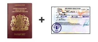 Passport and visa