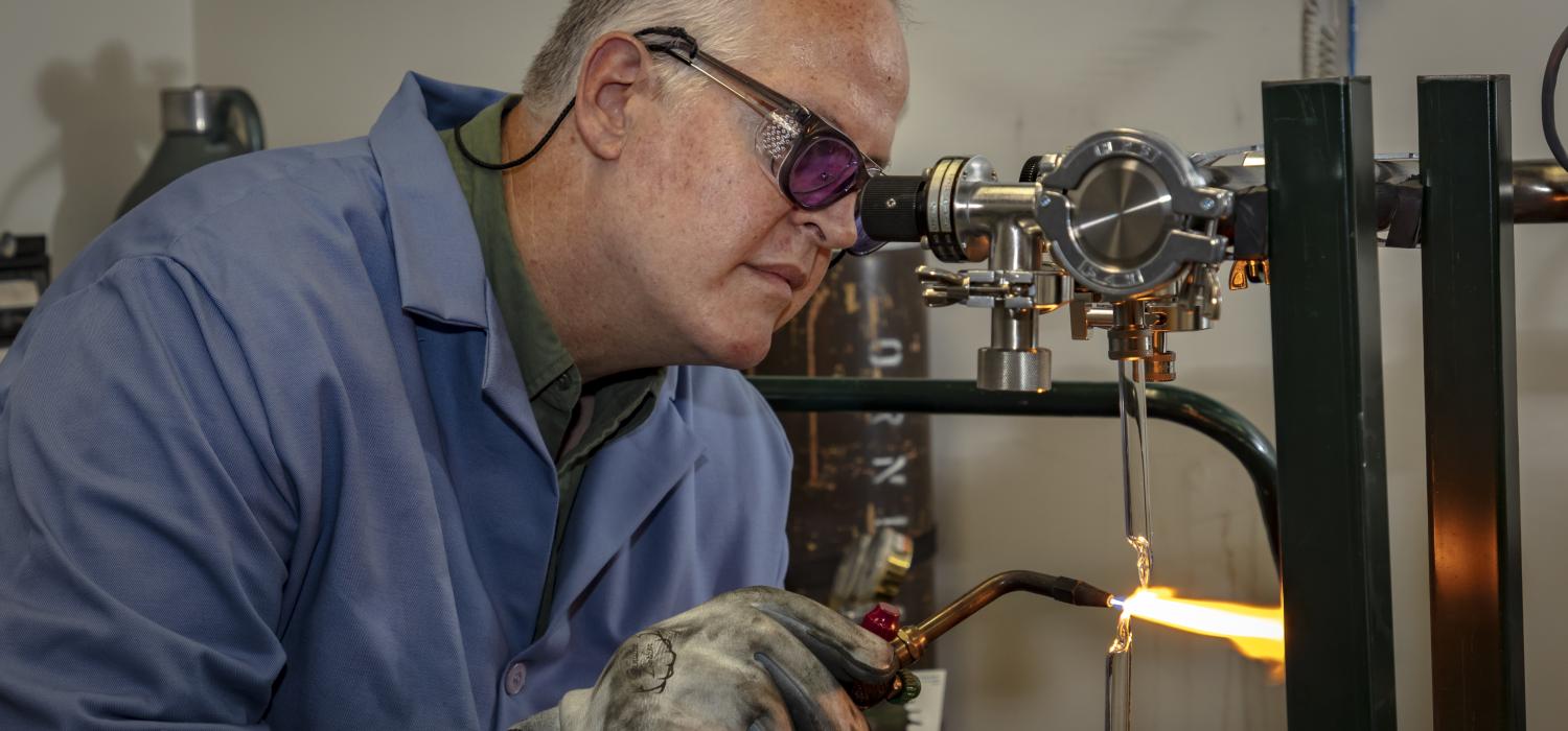 Mike Zach with Stable Isotope Research, Development, and Production