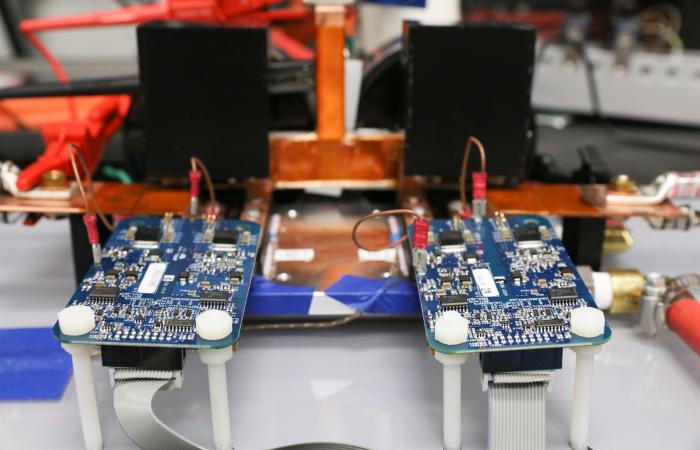 State-of-the-art power electronics manage the safe and efficient flow of electricity among the system’s components.