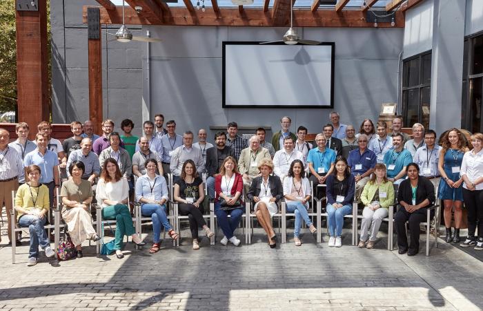 Nearly 60 international scientists attended a workshop organized by ORNL’s Physics Division, “Neutrinos in Nuclear Physics,” July 29–31 in Knoxville. Image credit: Oak Ridge National Laboratory, U.S. Dept. of Energy; photographer Carlos Jones