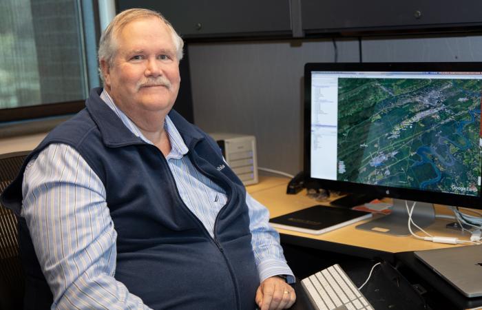 Terry Hazen in office