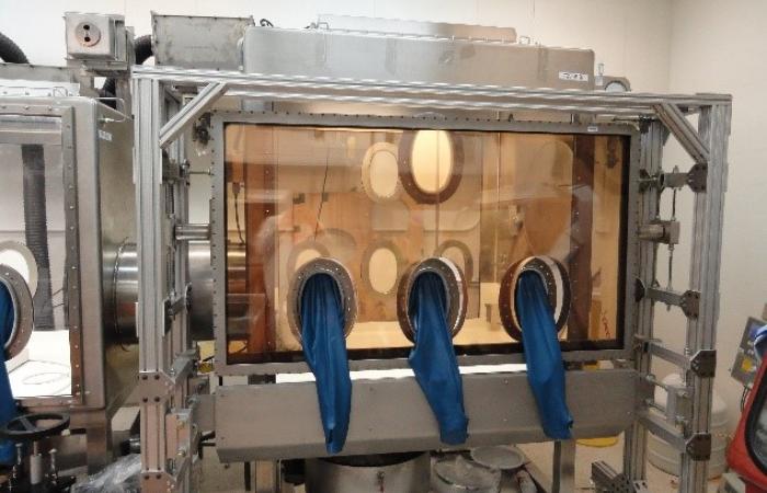 TAL Shielded Glovebox Laboratories