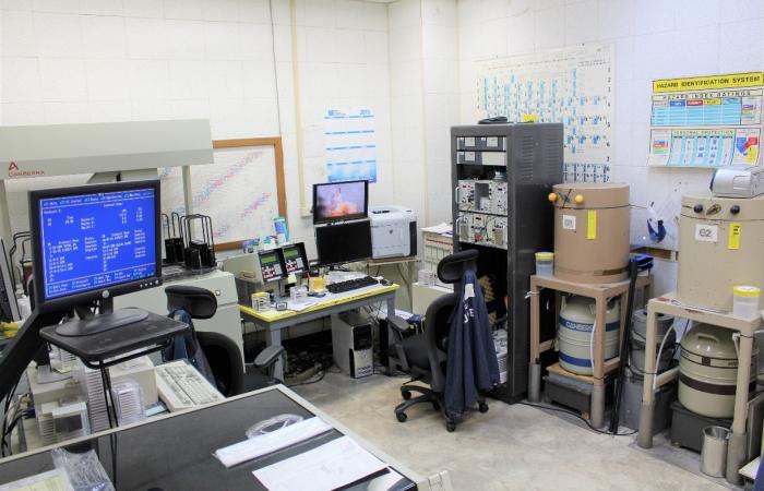TAL Radiochemistry Counting Room