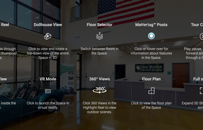 Virtual Tour Menu