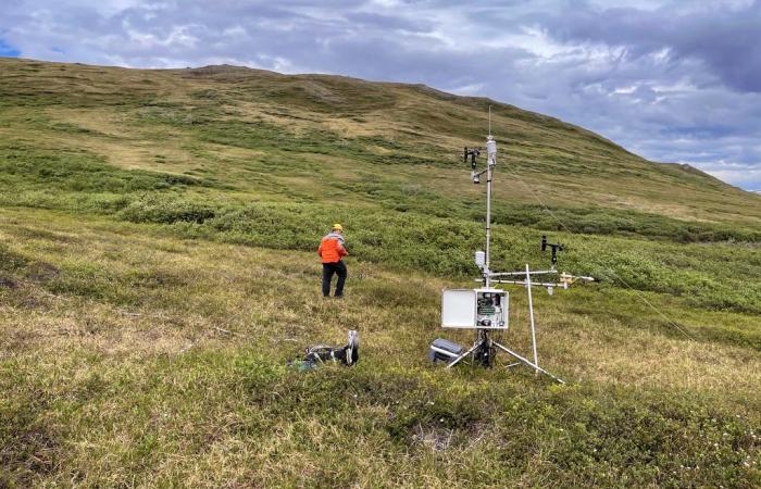 As part of the Next-Generation Ecosystem Experiments Arctic project, scientists are gathering and incorporating new data about the Alaskan tundra into global models that predict the future of our planet. Credit: ORNL/U.S. Dept. of Energy