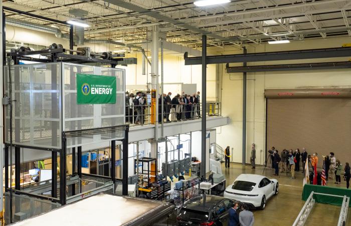 U.S. Secretary of Energy Granholm tours ORNL’s world-class science facilities