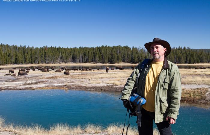 Podar regularly visits Yellowstone National Park in search of novel microbes.