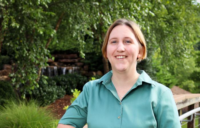 Kelly Chipps, Liane B. Russell Fellow, of ORNL’s Physics Division