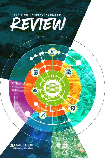 Infographic of ORNL Review magazine April edition