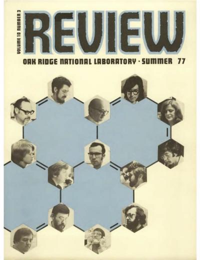 ORNL Review v10n3