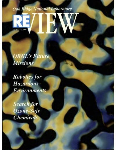 ORNL Review v23n3