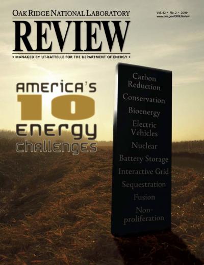 ORNL Review v42n2