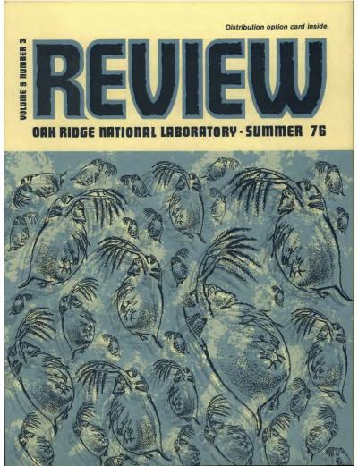 ORNL Review v9n3