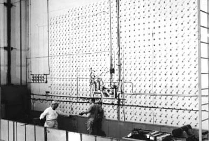 Loading the Graphite Reactor Loading the Graphite Reactor