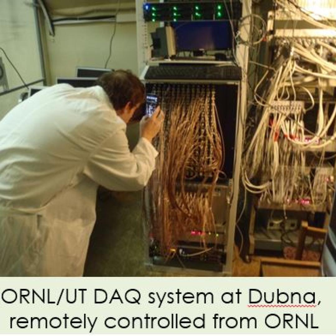 ORNL/UT DAQ System at Dubna