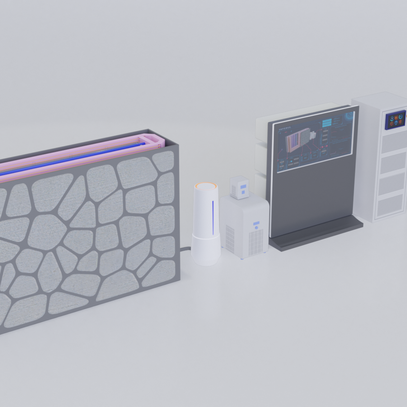 ORNL, FEMP collaborate to design, build, and demonstrate smart wall 