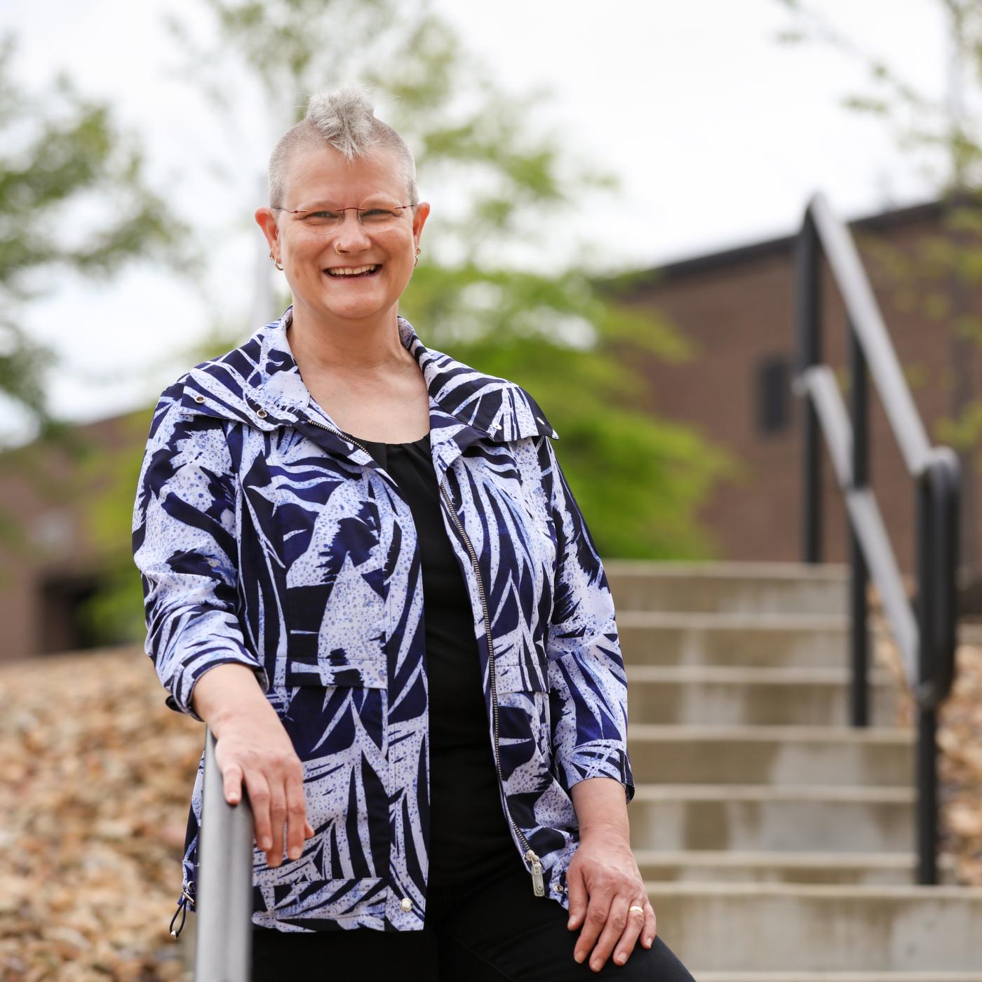 Gina Accawi, ORNL’s group leader for digital manufacturing and analyses framework, is making sure advanced manufacturing software and systems keep pace in a secure cyberspace and 5G world. Credit: ORNL/U.S. Dept. of Energy