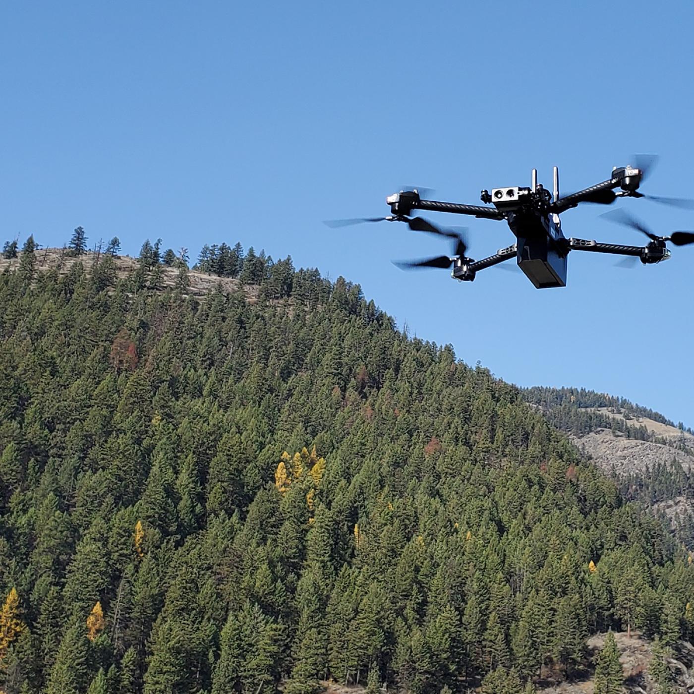 Sensor research helps fight wildfires
