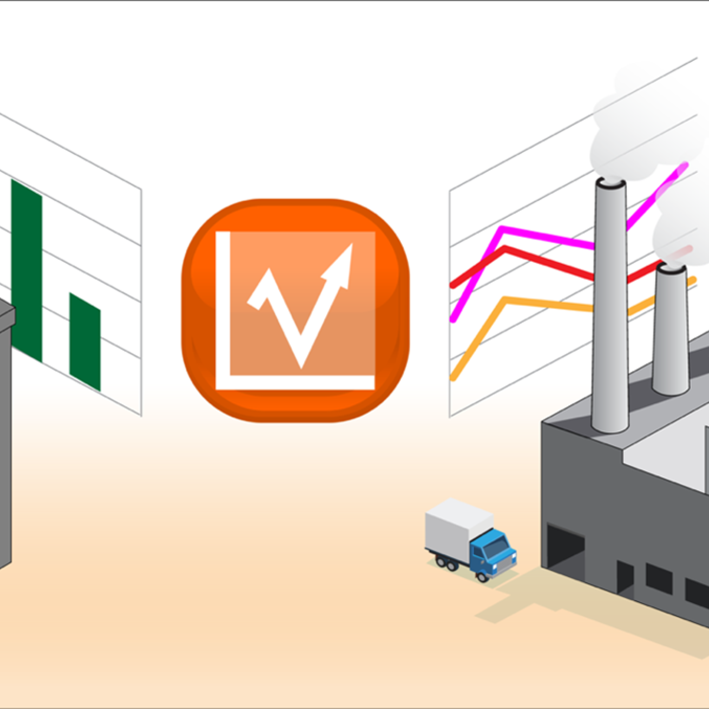 A new online tool developed by ORNL researchers, VERIFI, provides an easy to use dashboard for plant managers to track carbon emissions produced by industrial processes. The tool also monitors energy usage and produces trend reports. Credit: ORNL, U.S. Dept. of Energy