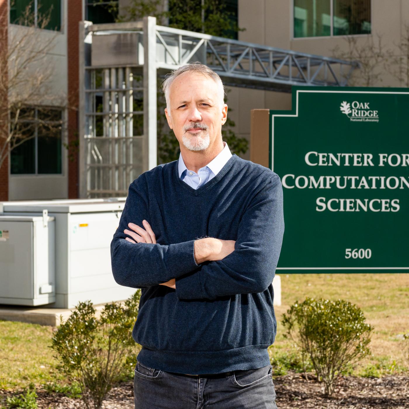 Matt Sieger. Credit: Carlos Jones/ORNL