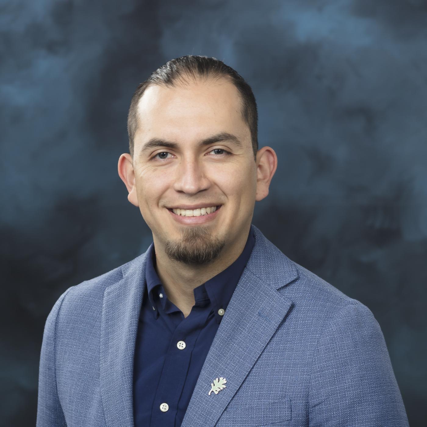 Bryan Maldonado, a researcher in the Buildings and Transportation Science Division at ORNL, will receive the 2023 Most Promising Engineer Award from the Hispanic Engineer National Achievements Awards Conference. Credit: ORNL, U.S. Dept. of Energy