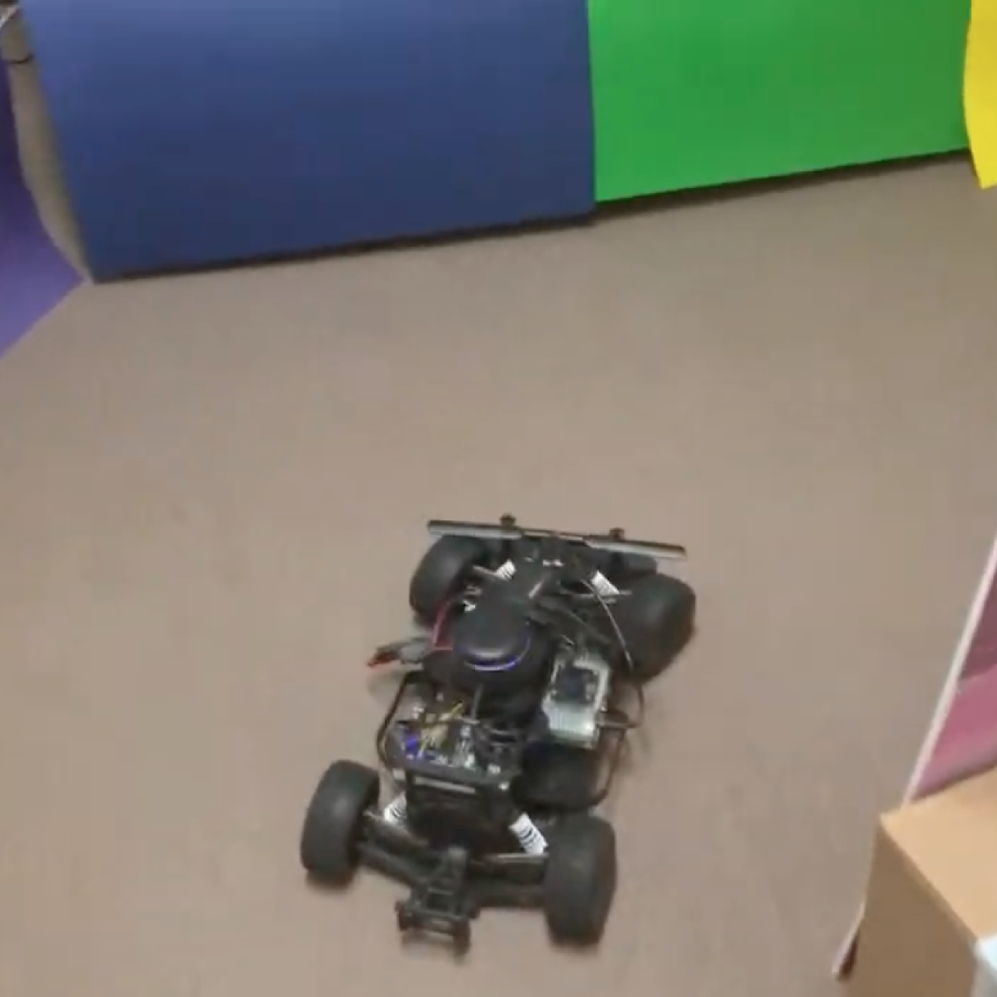 model of neuromorphic computing for real-world autonomous racing