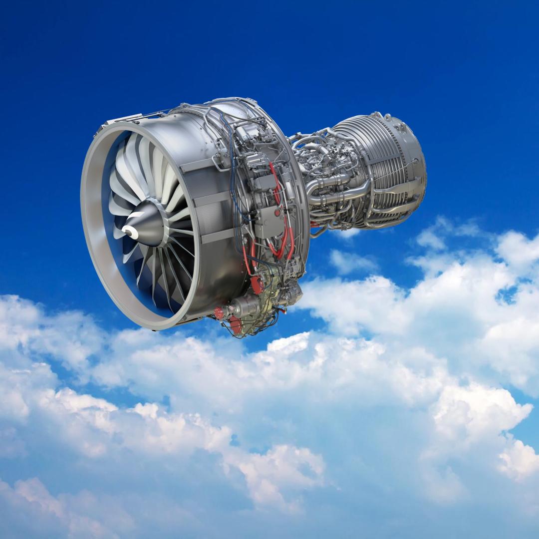 Advanced materials take flight in the LEAP engine, featuring ceramic matrix composites developed over a quarter-century by GE with help from DOE and ORNL. Image credit: General Electric