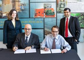 CRADA signing ceremony