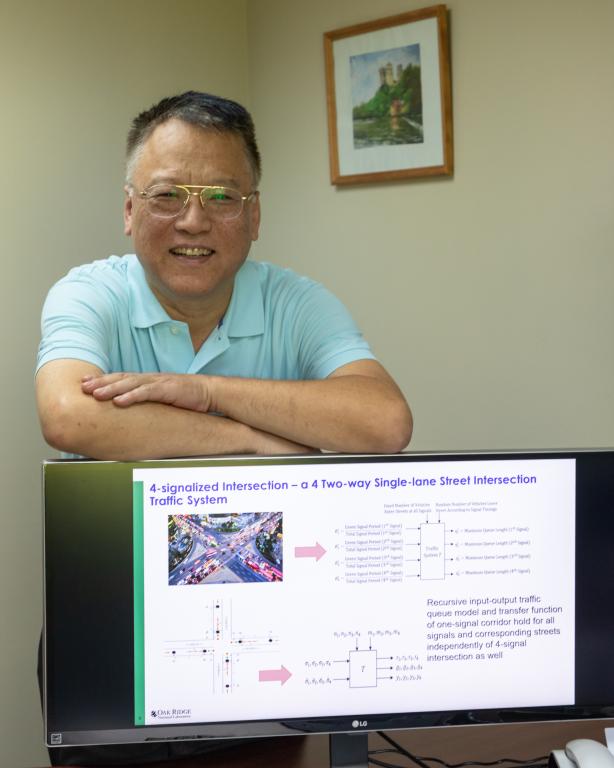 Hong Wang is the creator of a novel stochastic control theory that can be applied to transportation systems and improve traffic flow by managing unpredictable variables.