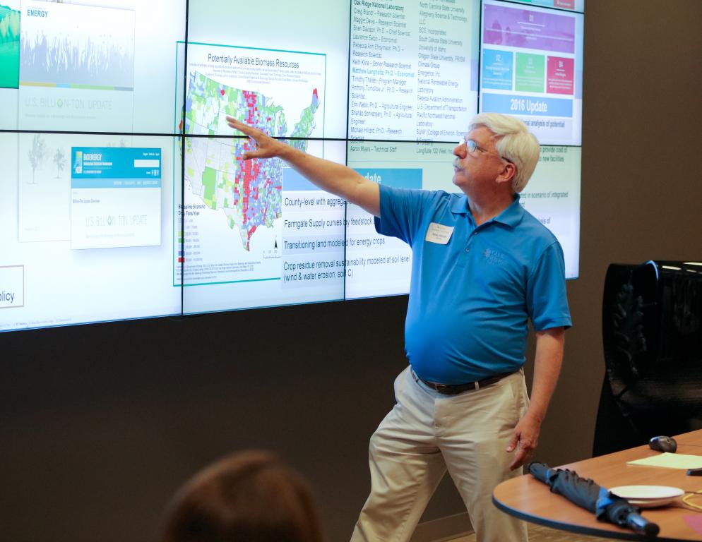 Mike Hilliard, biomass presentation