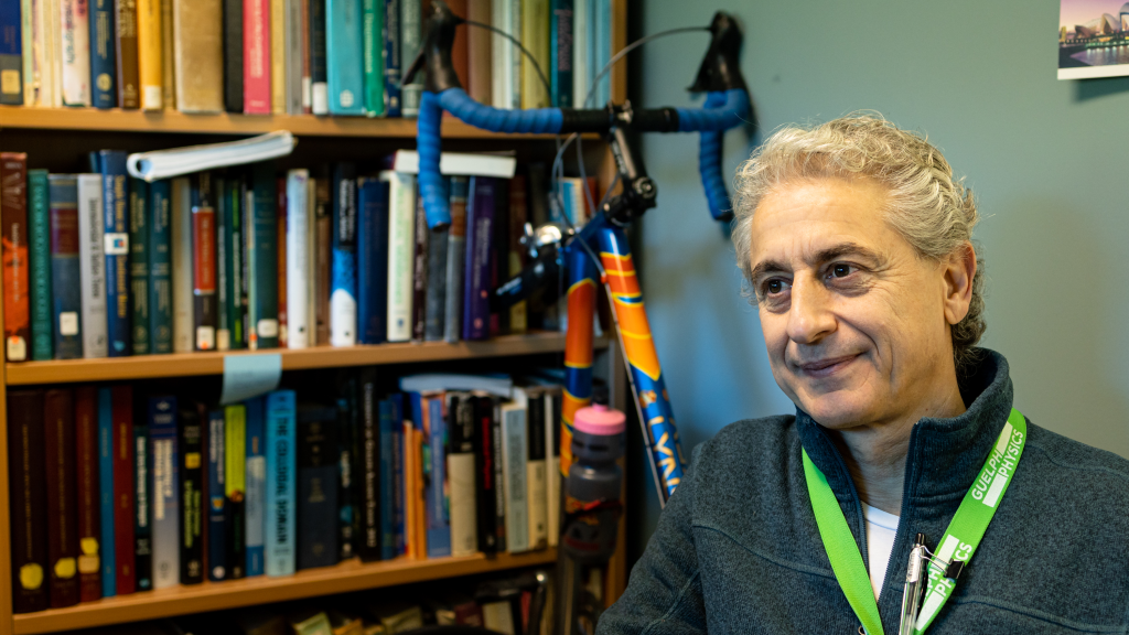 John Katsaras has made mentorship his mission as he works to build Oak Ridge National Laboratory’s neutron-based biomembranes program. Credit: Carlos Jones, Oak Ridge National Laboratory, U.S. Dept. of Energy