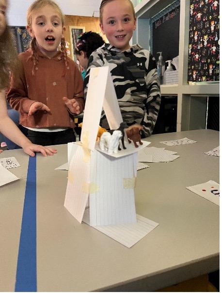 ORNL engineer Ahmed Elatar explained his profession to students in Jessica Everitt’s 2nd grade class at Hardin Valley Elementary School in Knoxville, Tennessee, during Engineers Week. Credit: Jessica Everitt