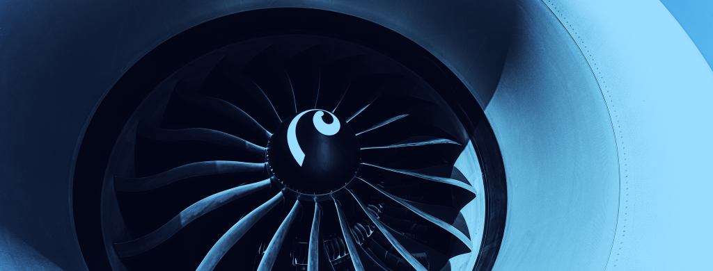 Simulations of turbulence performed on Oak Ridge National Laboratory’s Summit supercomputer by GE and ORNL researchers could lead to better aircraft designs, environmentally cleaner flights and savings of as much as $400 million per year. Credit: Getty Images