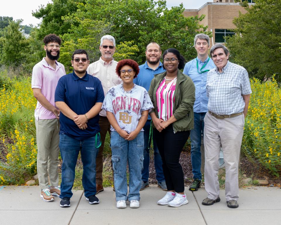 A group photo of GEM Fellows who interned at ORNL over the summer