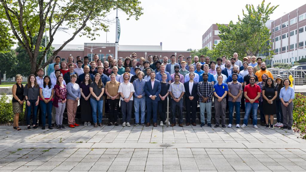 Group photo at the Quantum Computing User Forum 