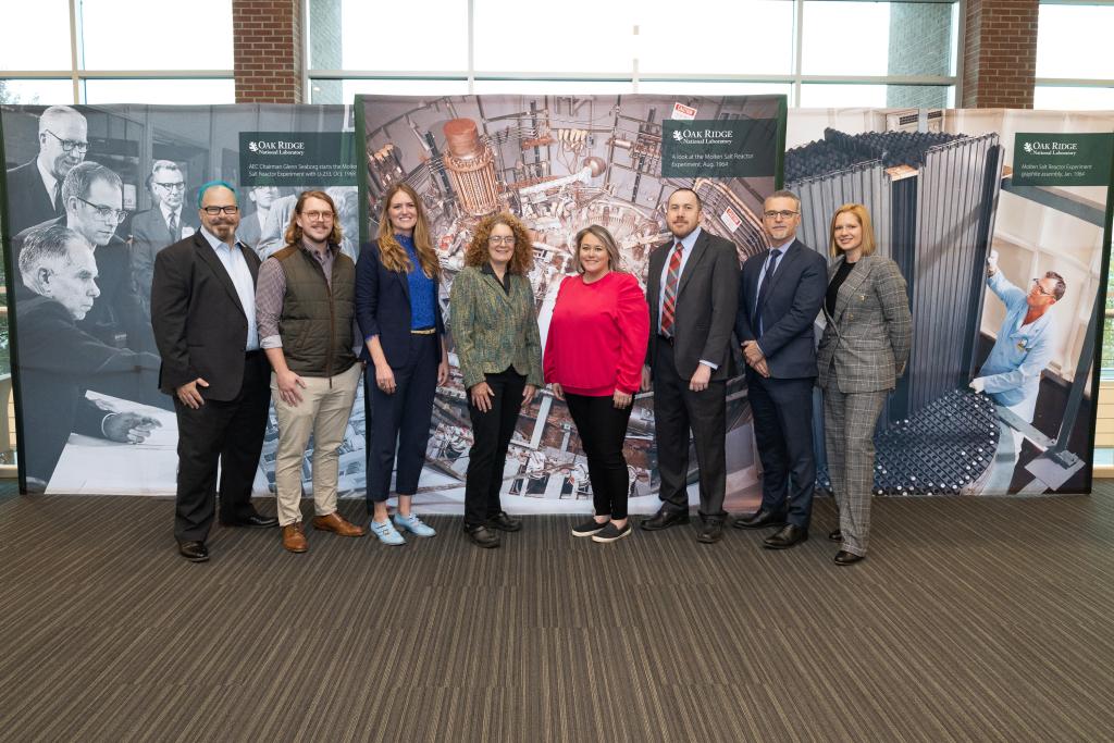 Photo 1: Event organizers from the Nuclear Energy Fuel Cycle Division. Credit: Carol Morgan/ORNL, U.S. Dept. of Energy