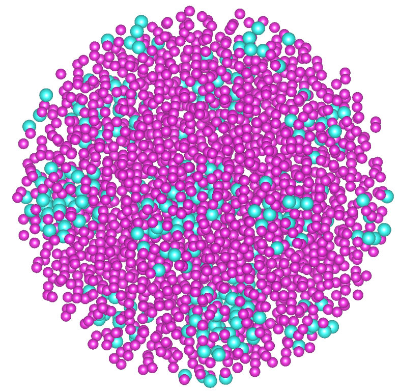 Researchers used Frontier, the world’s first exascale supercomputer, to simulate a magnesium system of nearly 75,000 atoms and the National Energy Research Computing Center’s Perlmutter supercomputer to simulate a quasicrystal structure, above, in a ytterbium-cadmium alloy. Credit: Vikram Gavini 