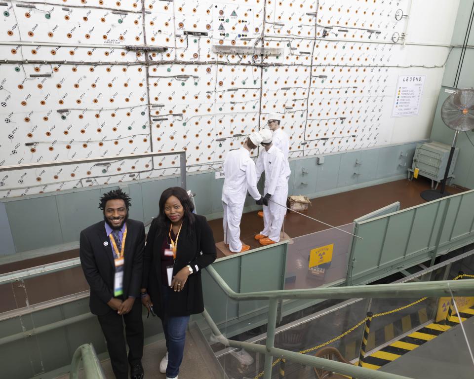 A tour was offered of the historic Graphite Reactor during the 2023 NSBP Annual Conference. Credit: Alonda Hines/ORNL, U.S. Dept. of Energy
