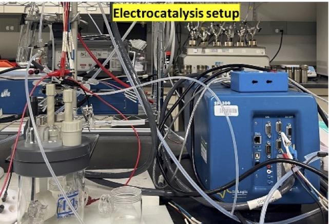 Electrocatalysis setup
