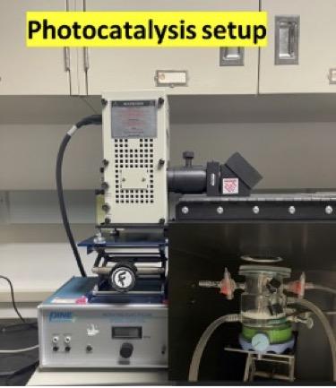 Photocatalysis setup