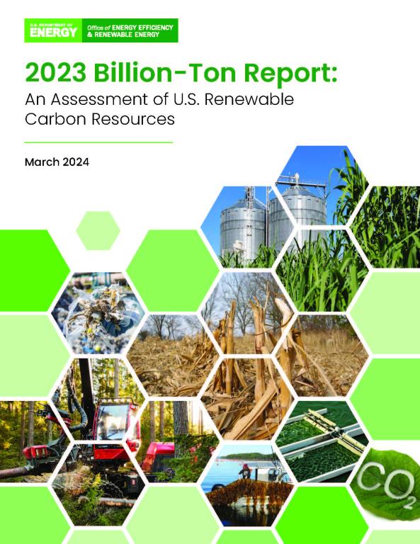The 2023 Billion-Ton Report identifies emerging resources that could triple the U.S. bioeconomy, producing as much as 1.5 billion tons per year of biomass in a mature market. Credit: U.S. Dept. of Energy