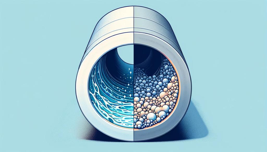 Silica scaling in industrial water treatment systems occurs when dissolved silica precipitates out, forming solid deposits that reduce equipment efficiency and life span, increase maintenance costs and risk system failures. Credit: Adam Malin/U.S. Dept. of Energy