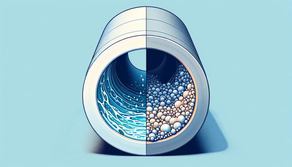 Silica scaling in industrial water treatment systems occurs when dissolved silica precipitates out, forming solid deposits that reduce equipment efficiency and life span, increase maintenance costs and risk system failures. Credit: Adam Malin/U.S. Dept. of Energy