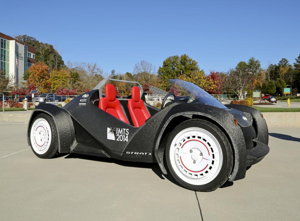Image of the 3D-printed Strati